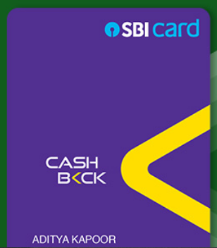 cashback sbi card